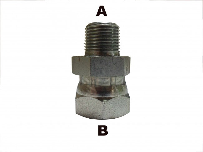 1/2" Male Pipe to 1/2" Female Pipe Swivel