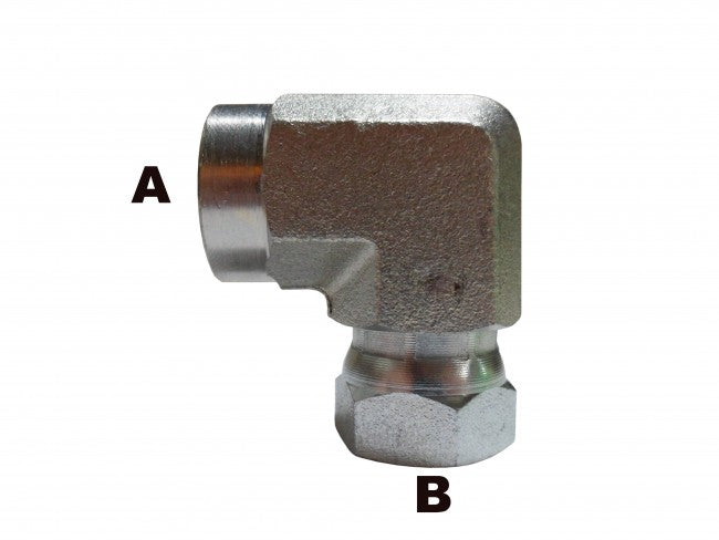 1/2" Female Pipe to 1/2" Female Pipe 90 Elbow Swivel