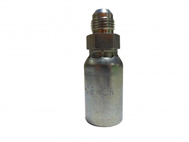1/2" Hose x #8 JIC Male Rigid